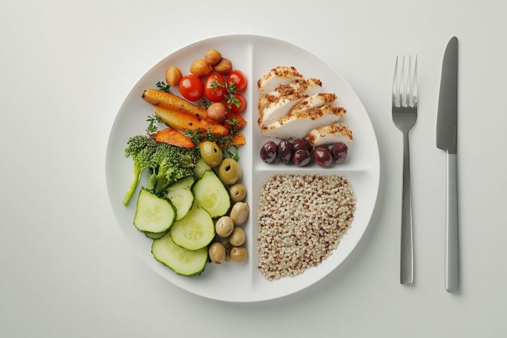 Kiểm soát khẩu phần để duy trì cân nặng hợp lý